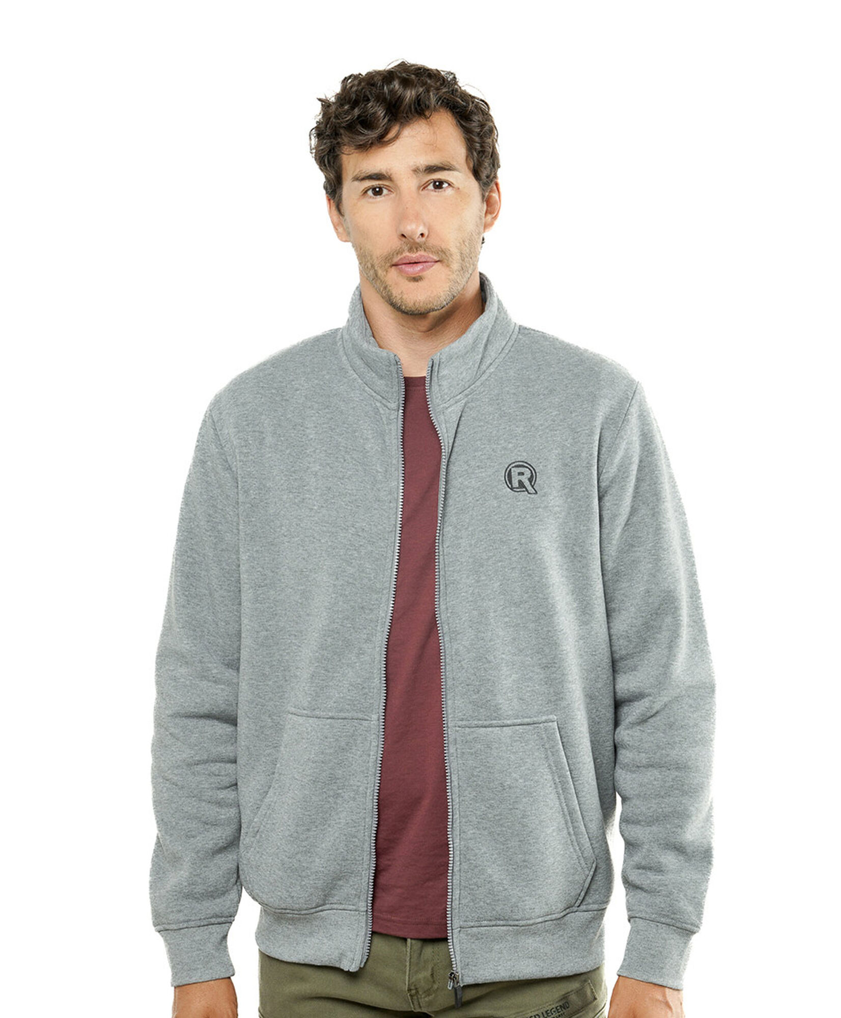 Polerón hombre estilo bomber Polerón hombre estilo bomber