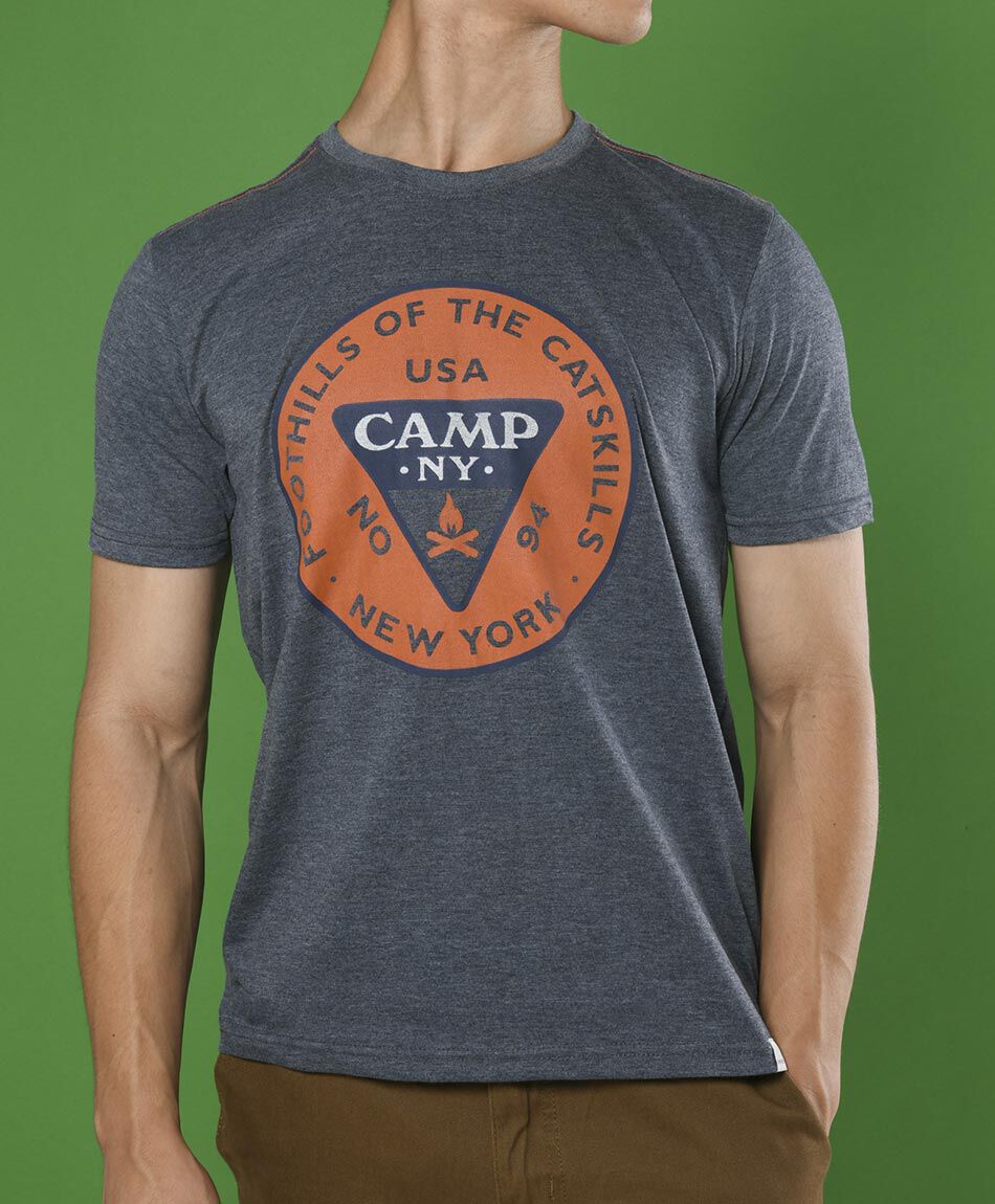 Polera manga corta cuello redondo