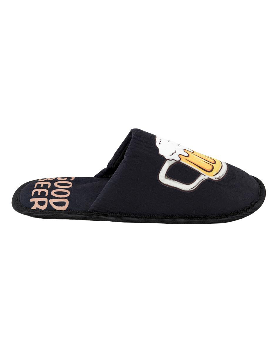 Pantufla punta cerrada