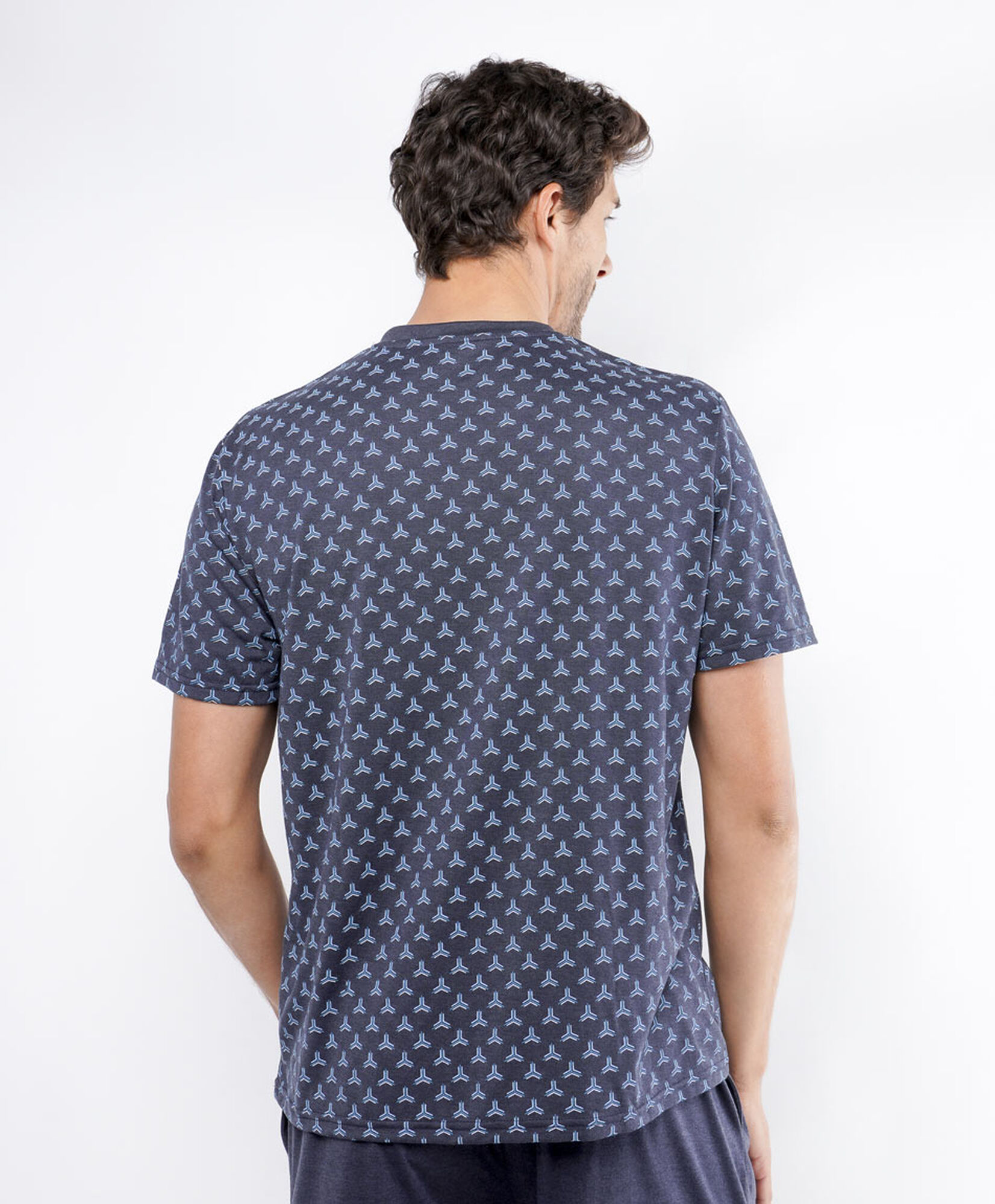 Pijama hombre cuello v Pijama hombre cuello v