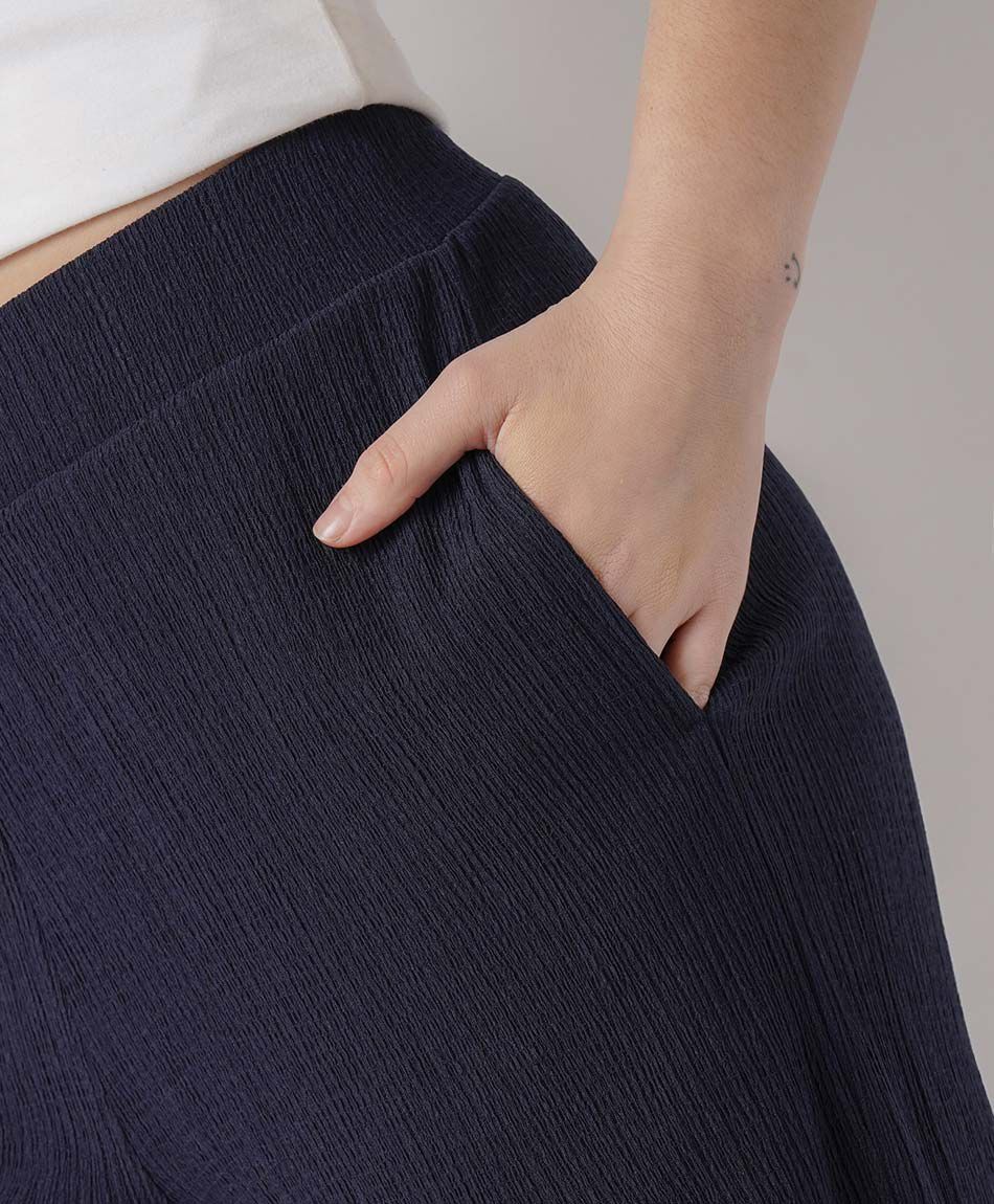 Pantal&oacute;n mujer textura jacquard