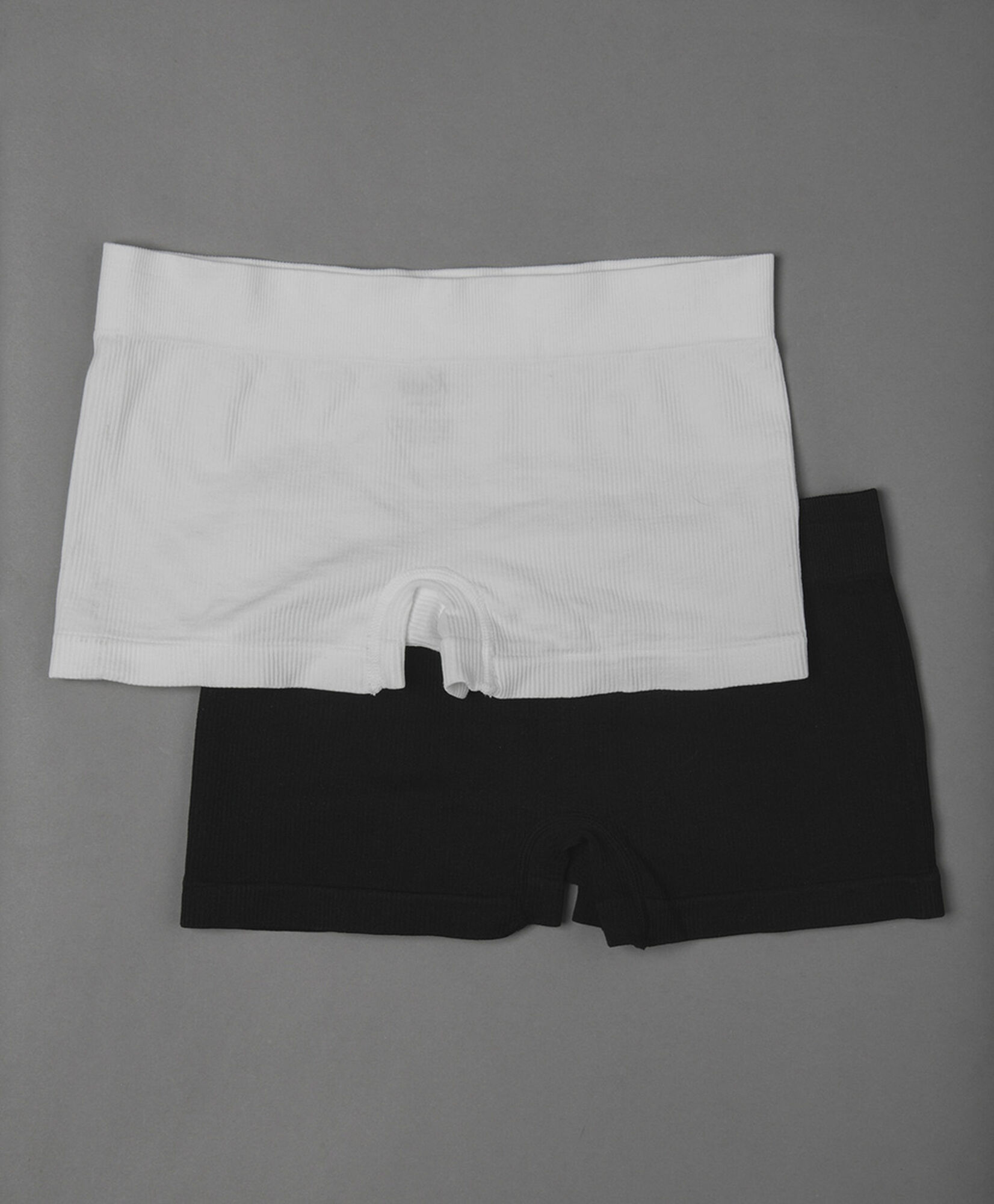 Pack 2 boxer mujer acanalados Pack 2 boxer mujer acanalados