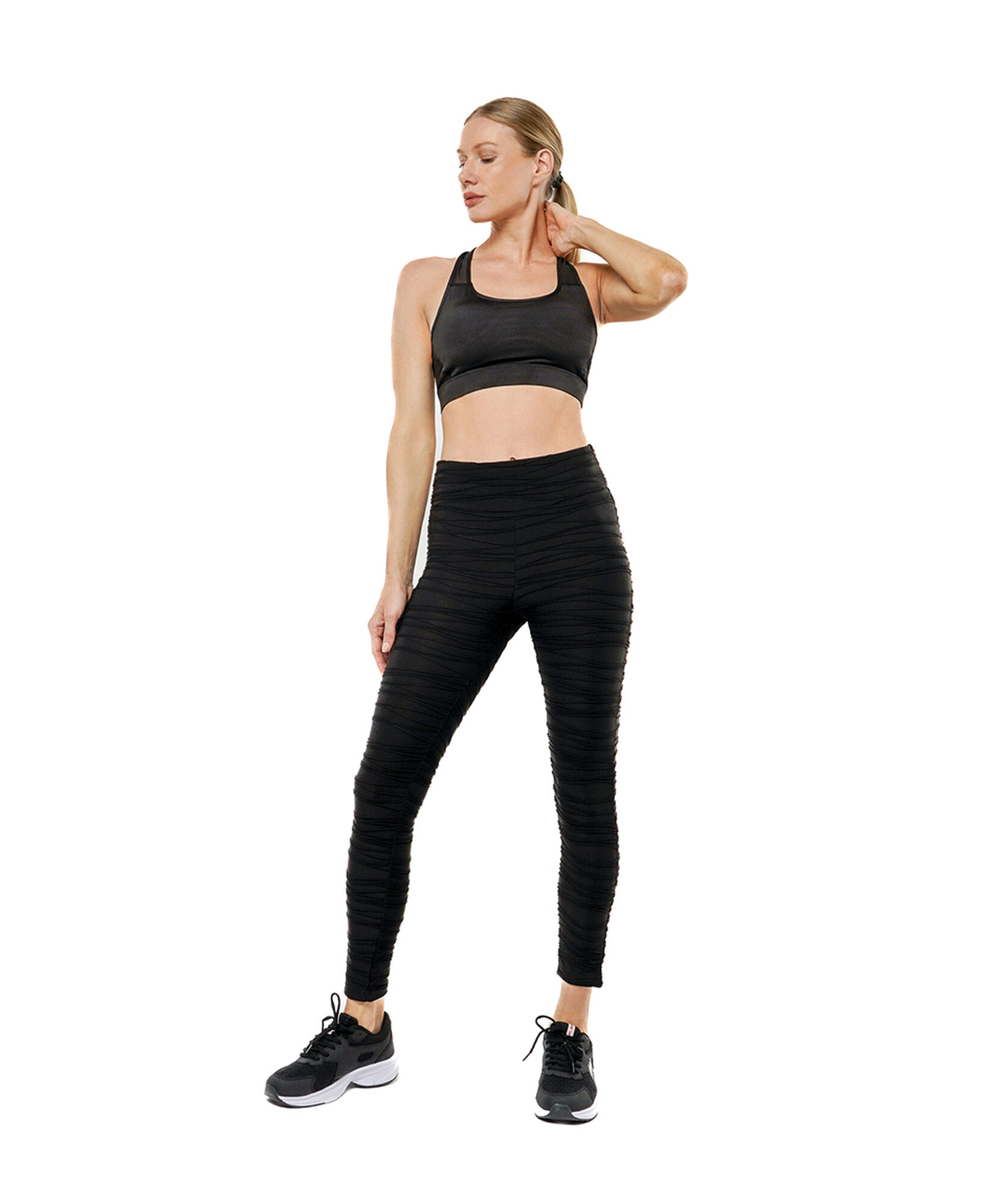 Calza deportiva mujer textura Calza deportiva mujer textura