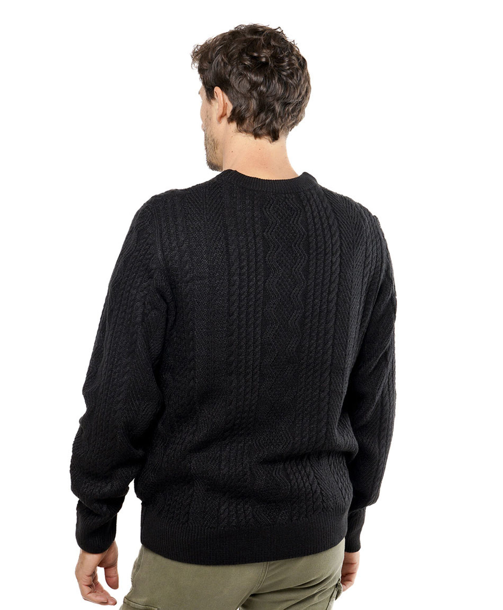 Sweater hombre trenzado black Sweater hombre trenzado black