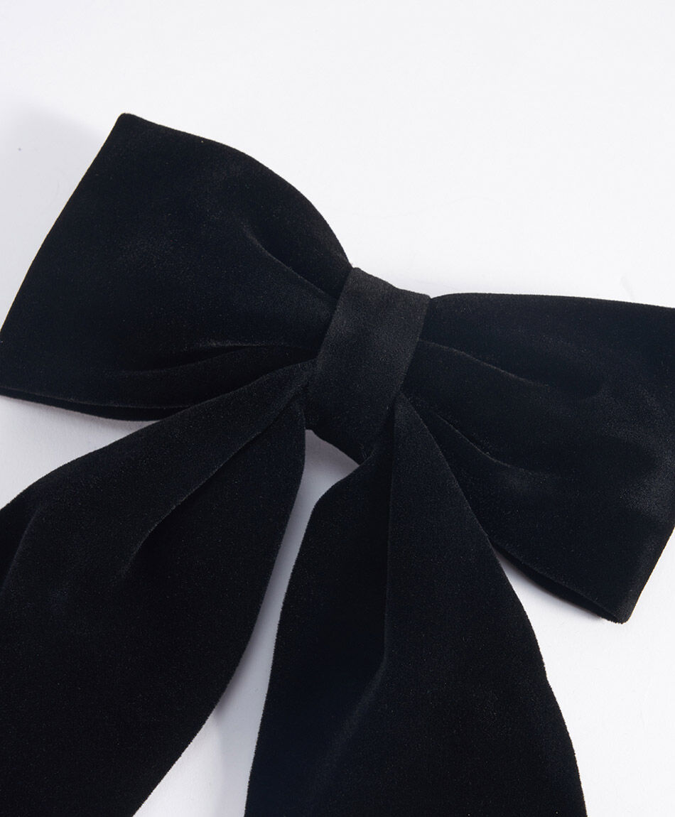 Pinche escolar velvet negro