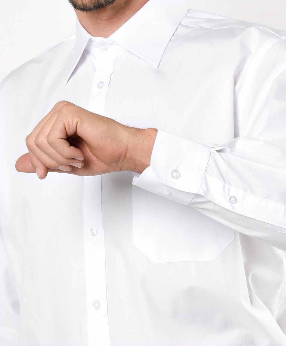 Camisa hombre lisa