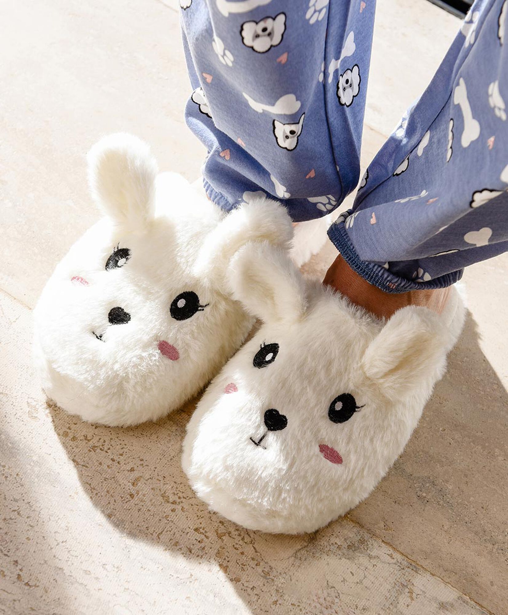 Pantufla mujer conejo Pantufla mujer conejo