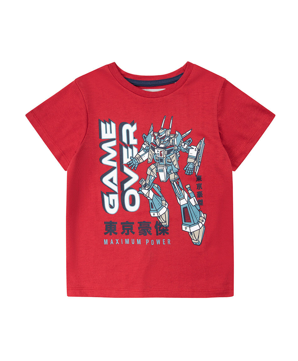 Polera beb&eacute; robot