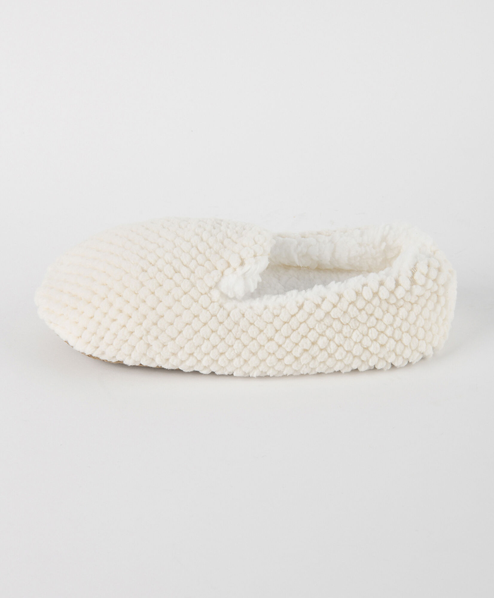 Calcetín mujer estilo pantufla beige Calcetín mujer estilo pantufla beige