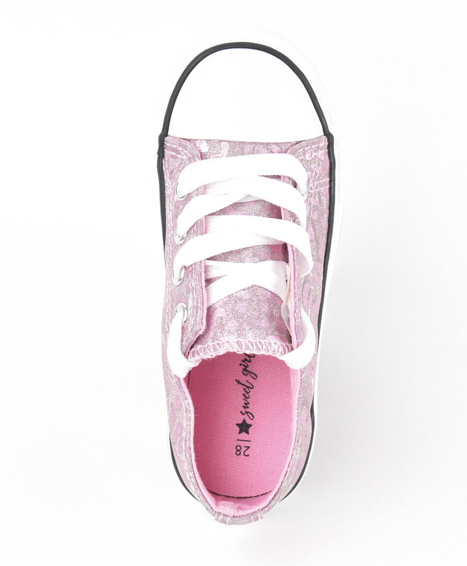 Zapatilla ni&ntilde;a (26 a 31) animal print pink