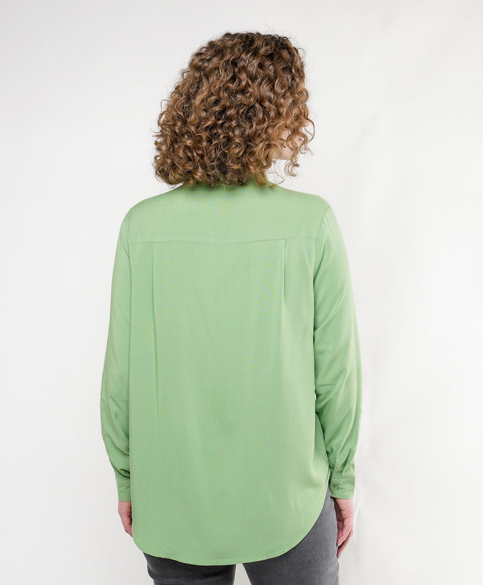 Blusa mujer clásica verde Blusa mujer clásica verde