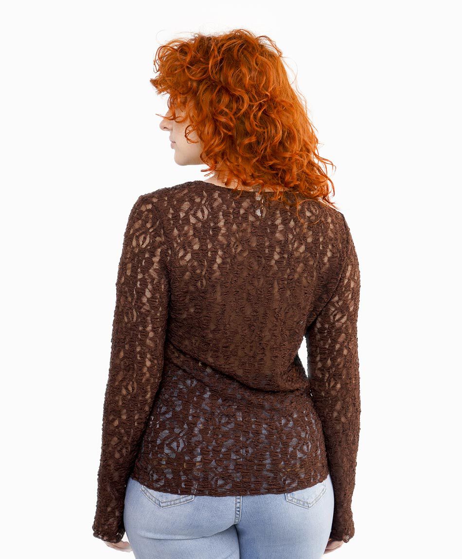 Polera mujer dise&ntilde;o de cortes