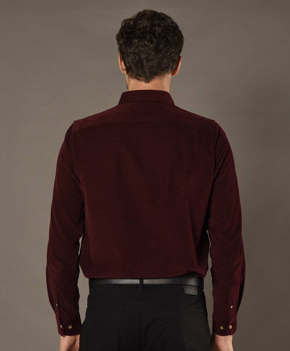 Camisa sin estampado manga larga