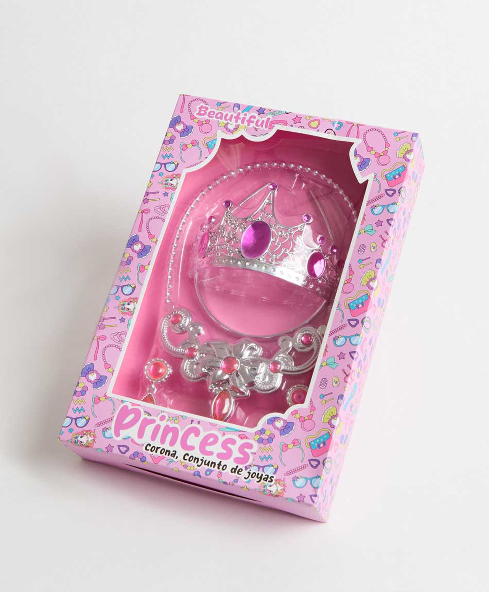 Set princesa infantil gris Set princesa infantil gris