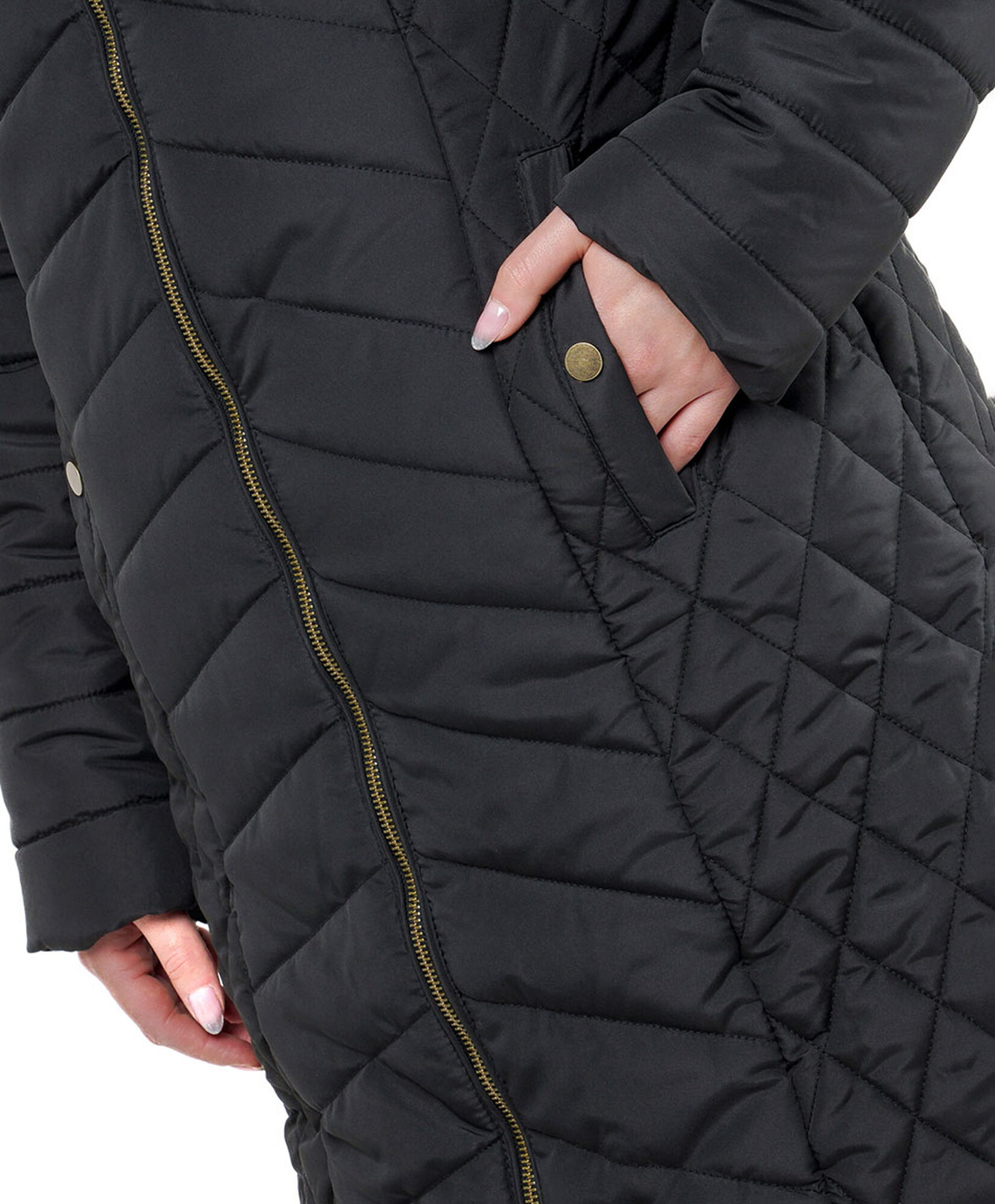 Parka mujer rombos larga Parka mujer rombos larga