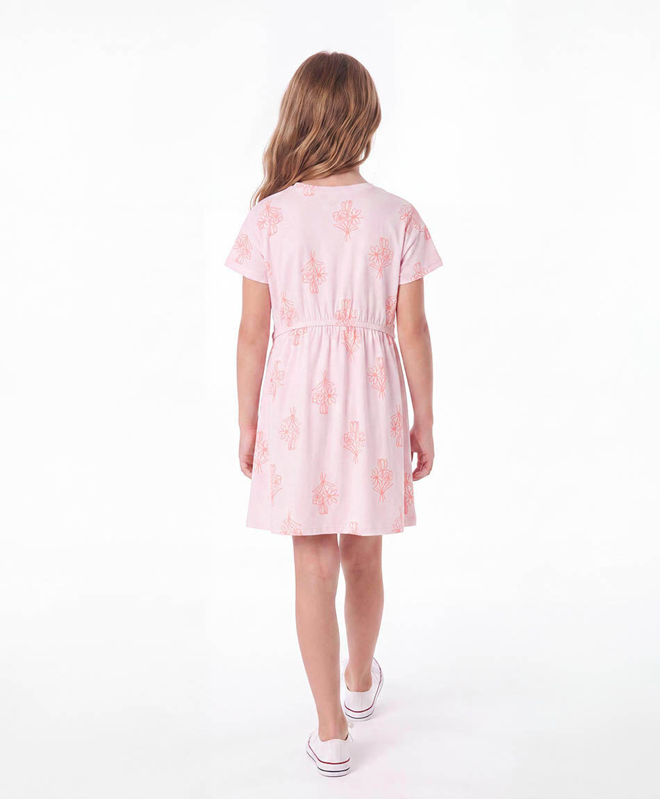 Vestido ni&ntilde;a ramo de flores