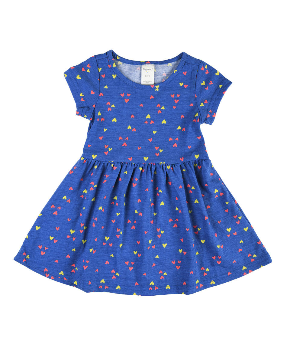 Vestido bebé corazones