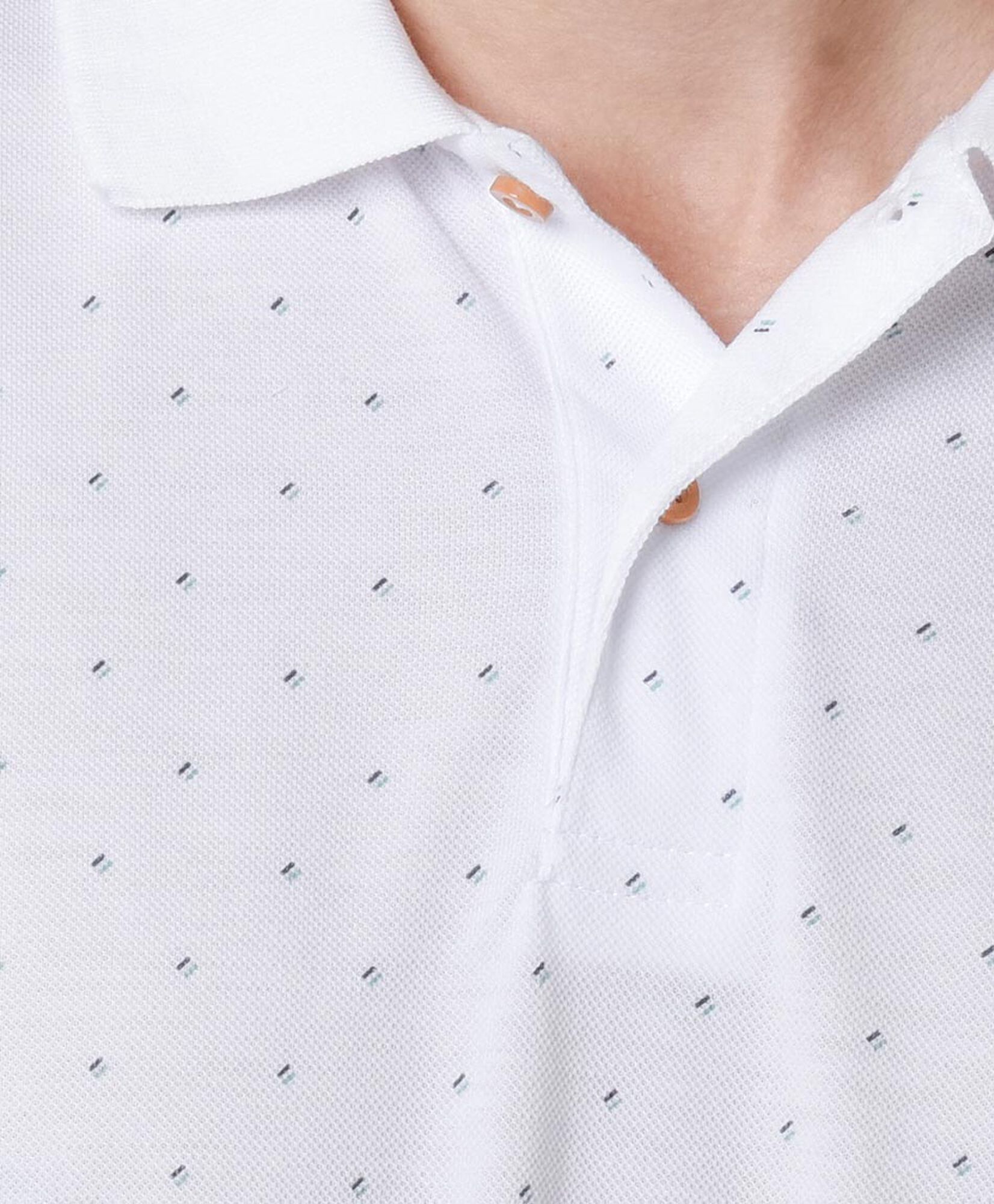 Polera hombre mini línea cuello piqué Polera hombre mini línea cuello piqué
