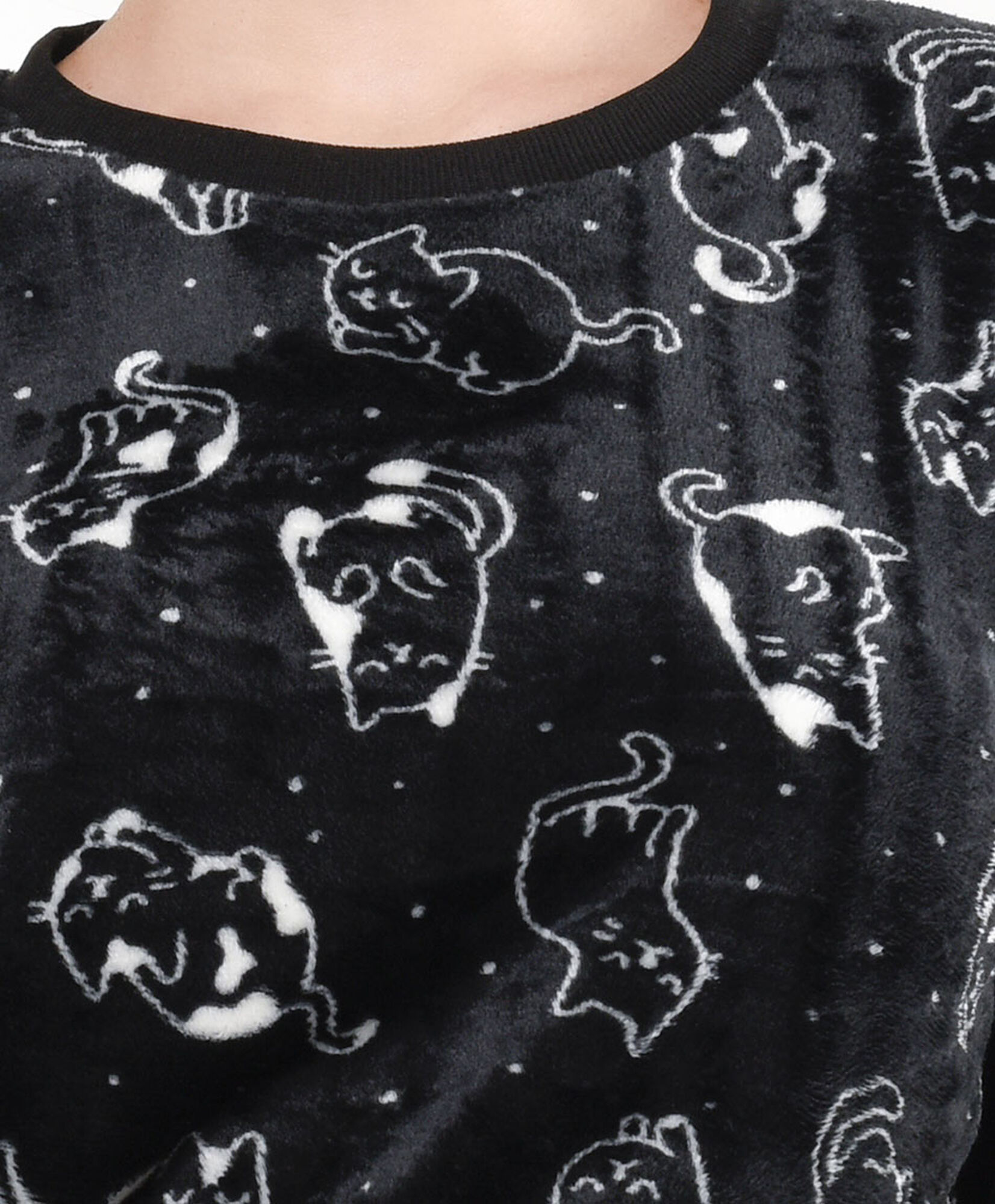 Pijama mujer plush gatitos Pijama mujer plush gatitos