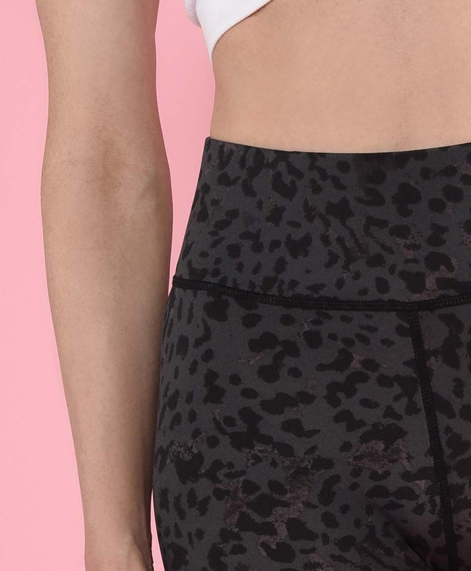 Calza mujer animal print tiro alto