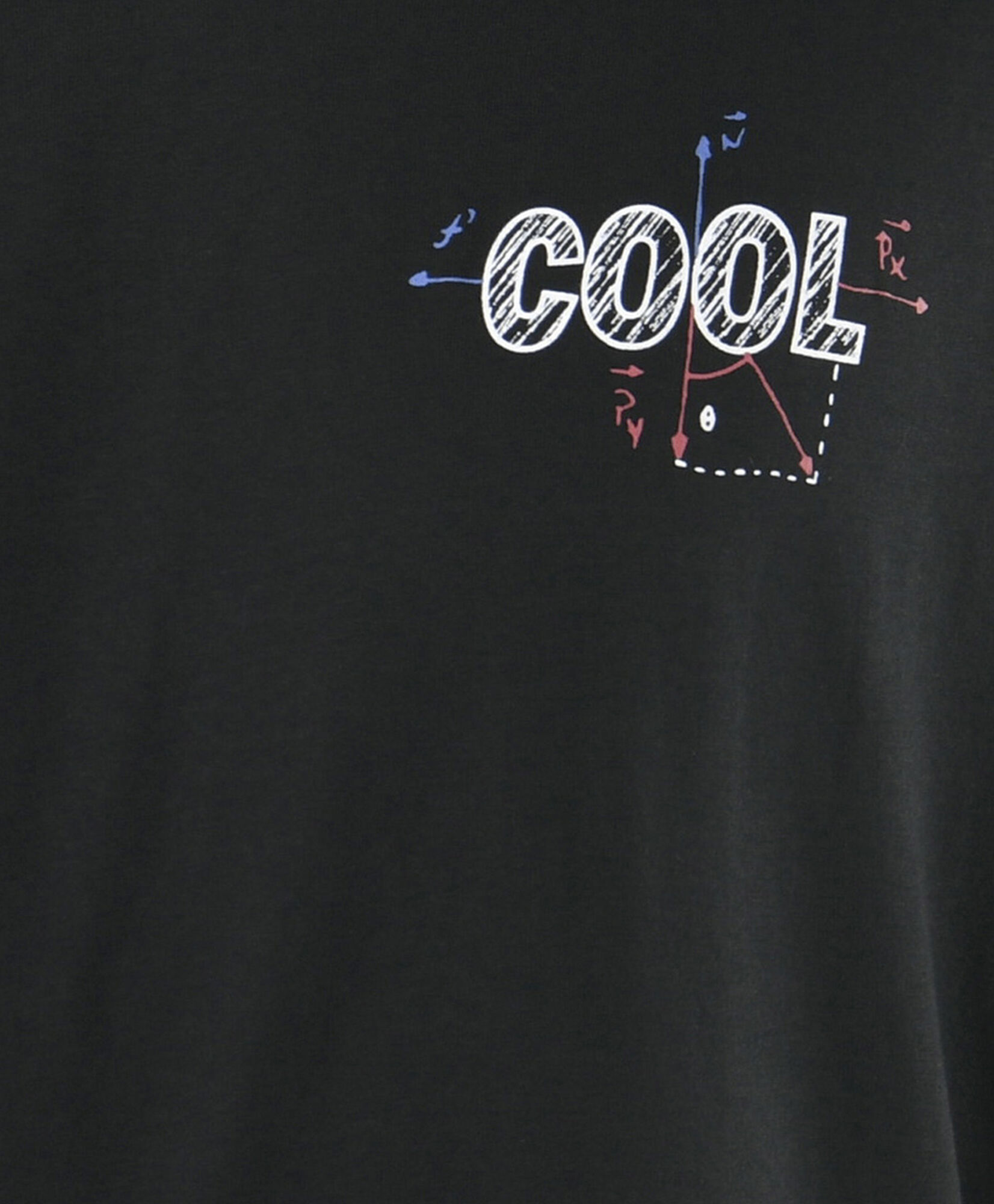 Polera hombre doble estampado cool Polera hombre doble estampado cool