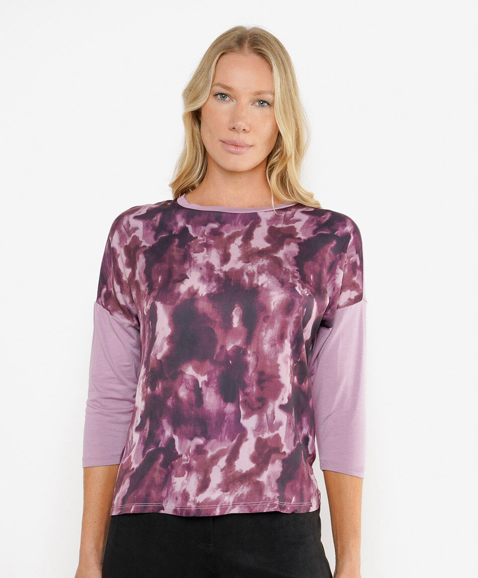 Polera mujer mix sat&iacute;n