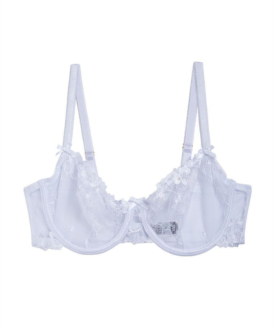 Sost&eacute;n mujer bordado blanco