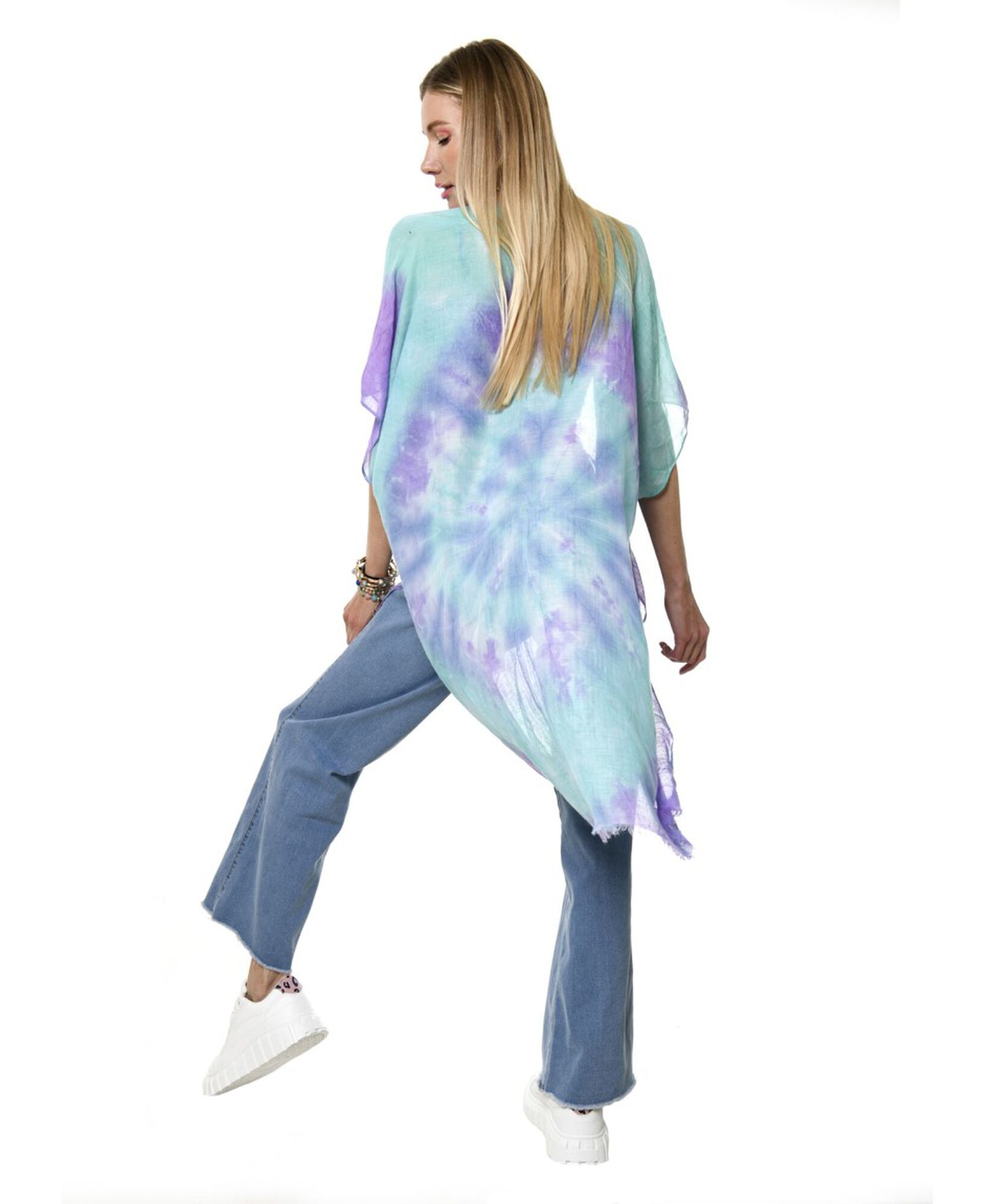 Poncho tie dye Poncho tie dye