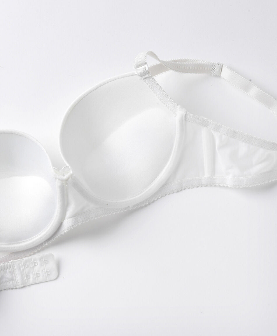 Sost&eacute;n mujer pinzas push up escote coraz&oacute;n