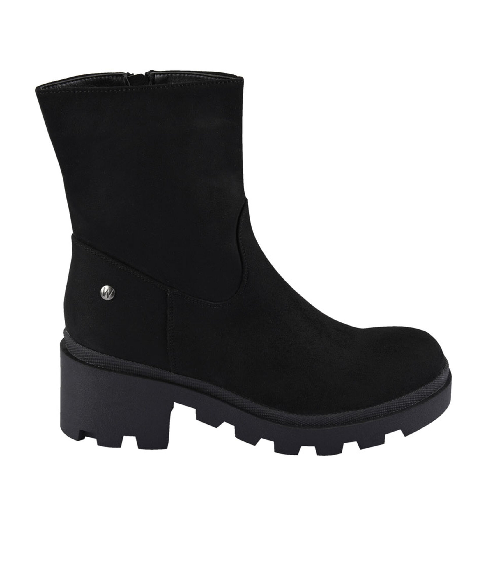 Bota chunky caña alta taco cuadrado Bota chunky caña alta taco cuadrado