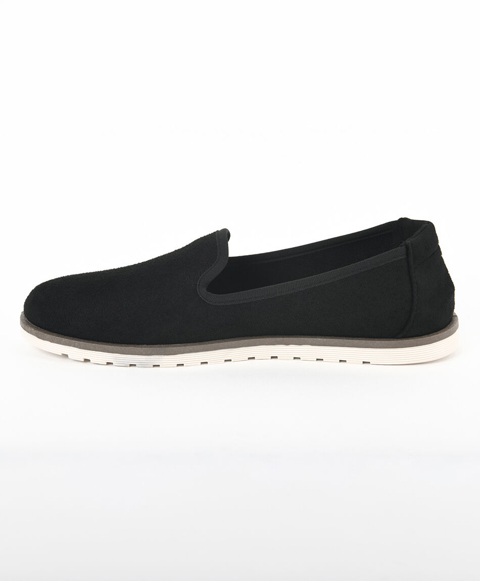 Mocas&iacute;n mujer gamuza