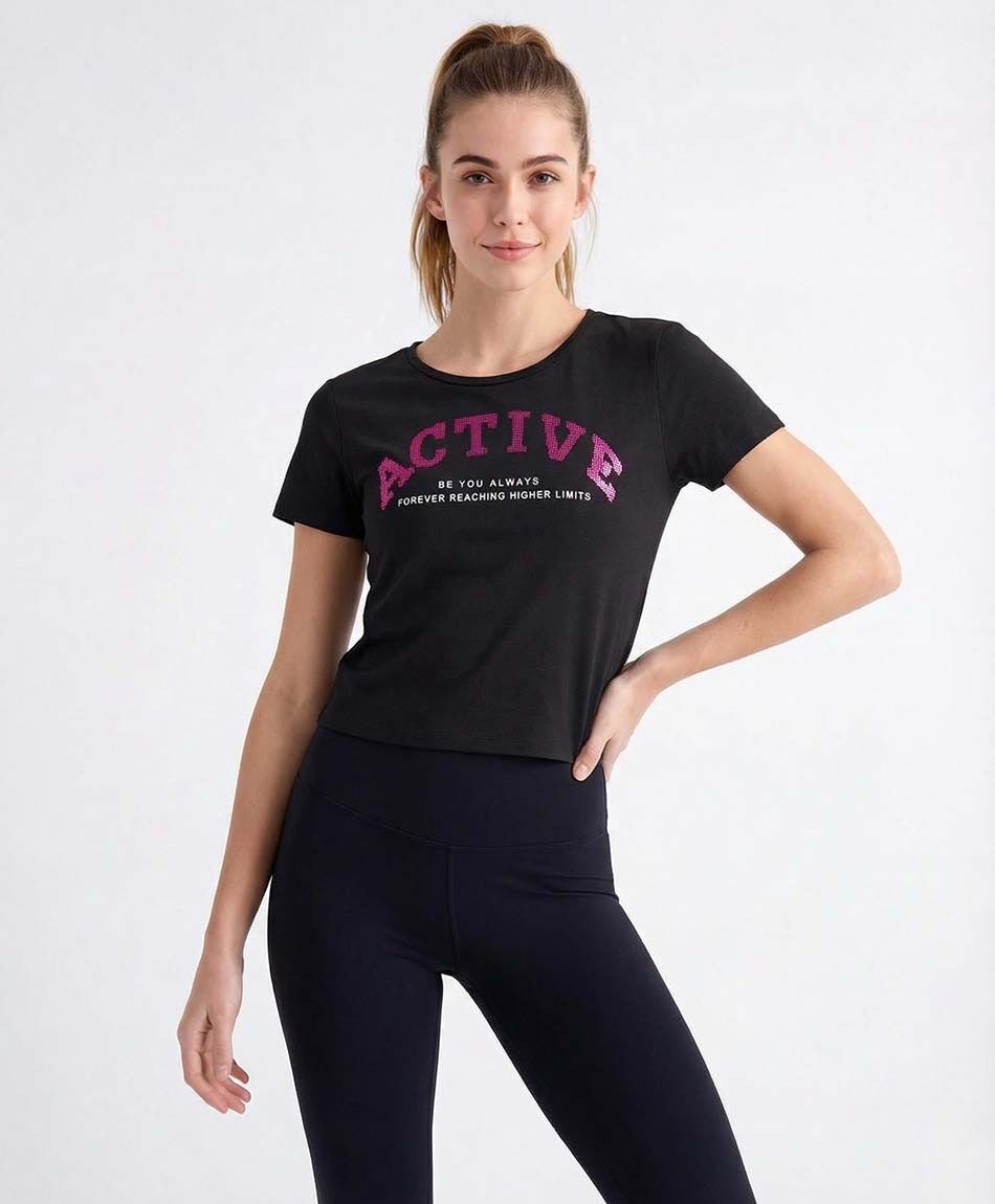 Polera deportiva mujer active always