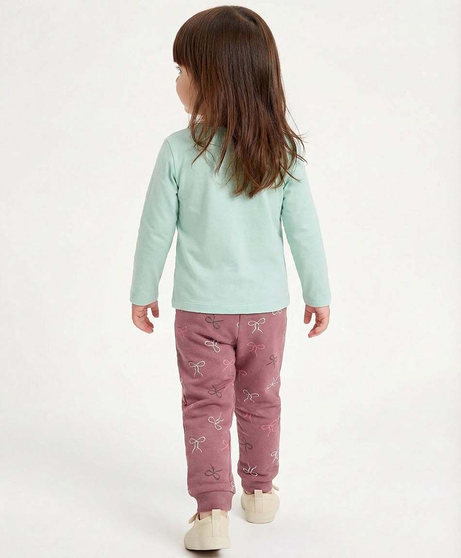 Pantal&oacute;n de buzo beb&eacute; cintas