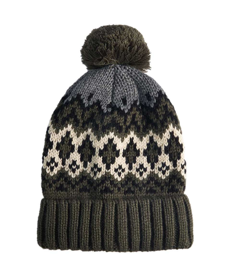 Gorro hombre estilo monta&ntilde;a