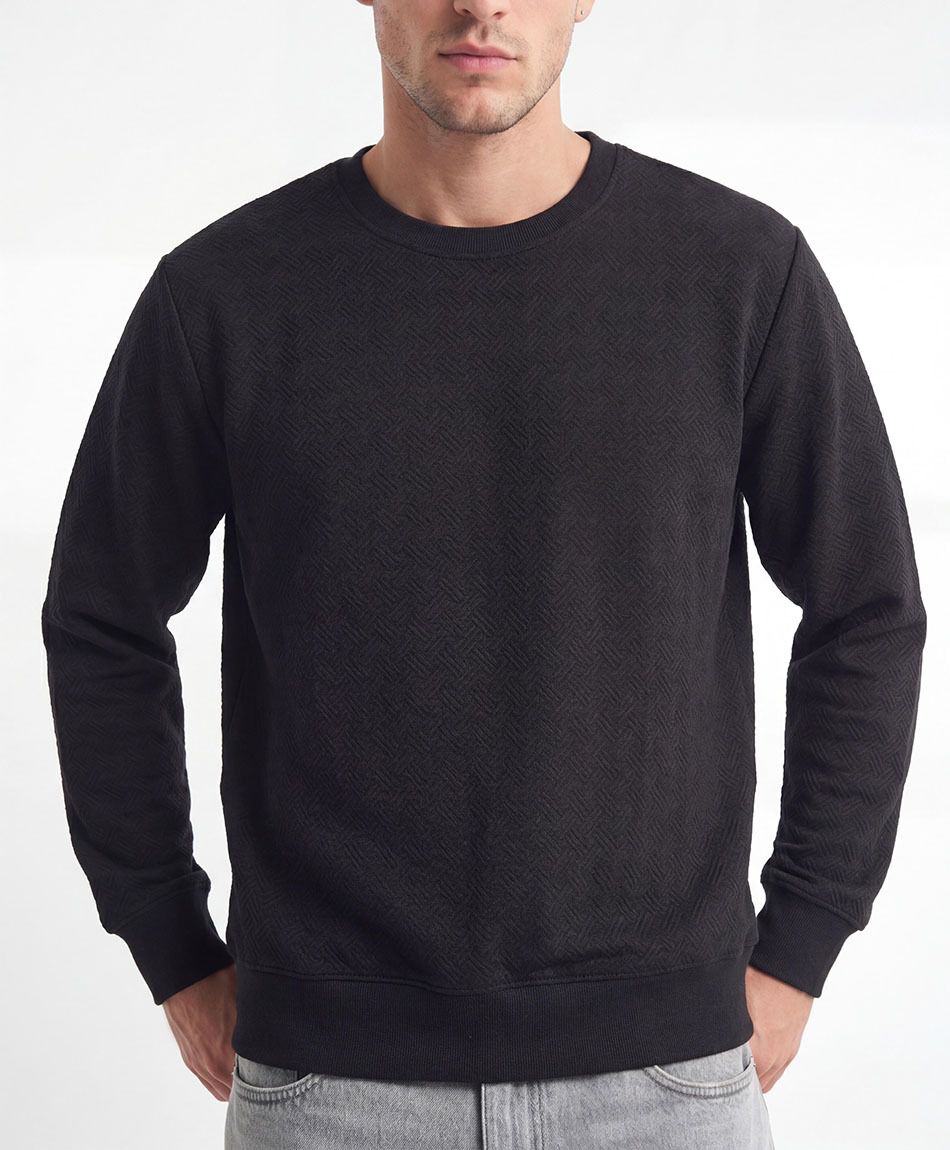 Sweater hombre jacquard