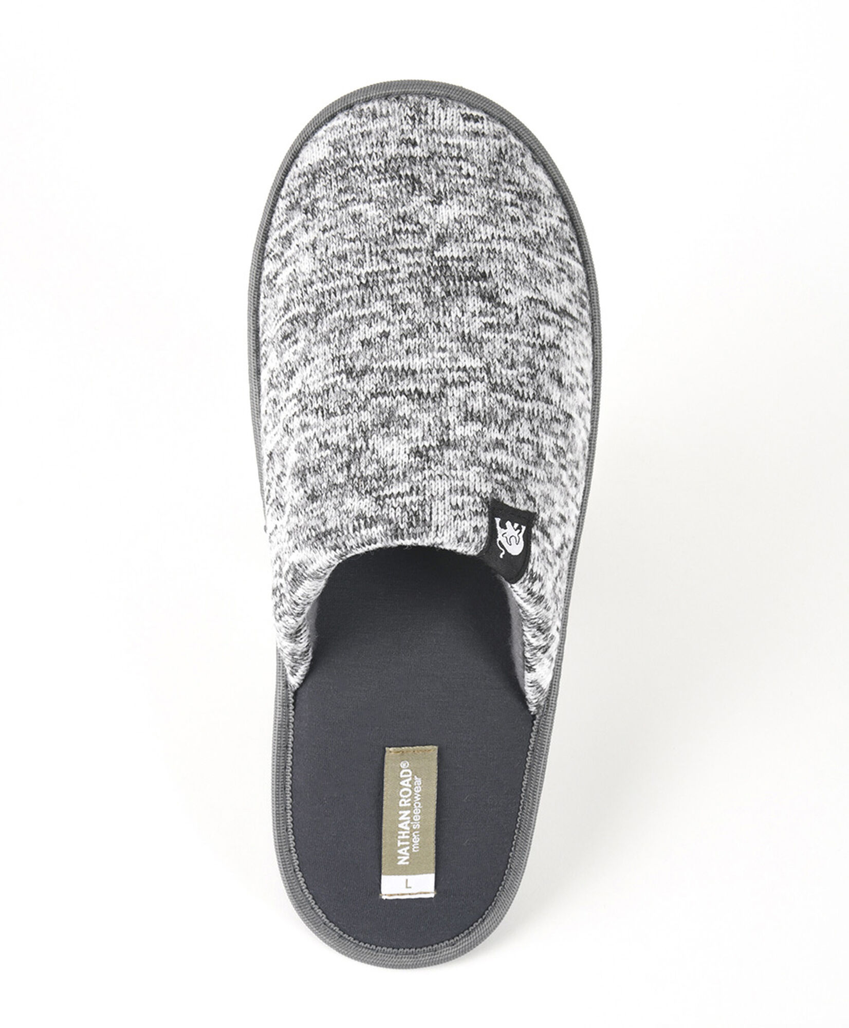 Pantufla hombre gris melange Pantufla hombre gris melange