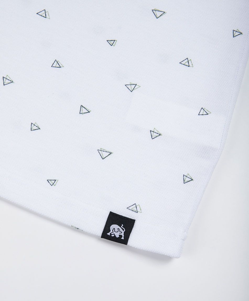 Polera hombre polo tri&aacute;ngulos