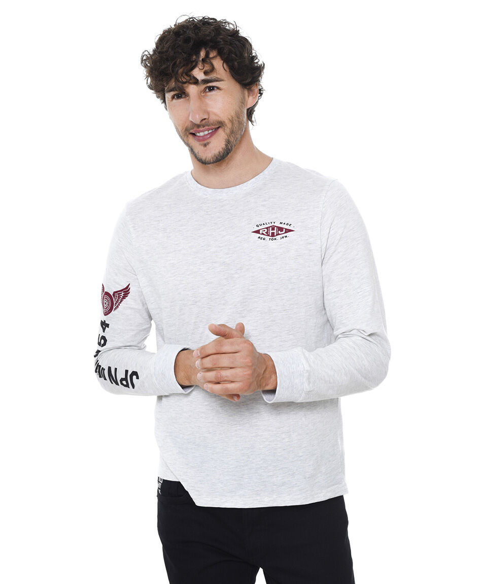 Polera manga larga
