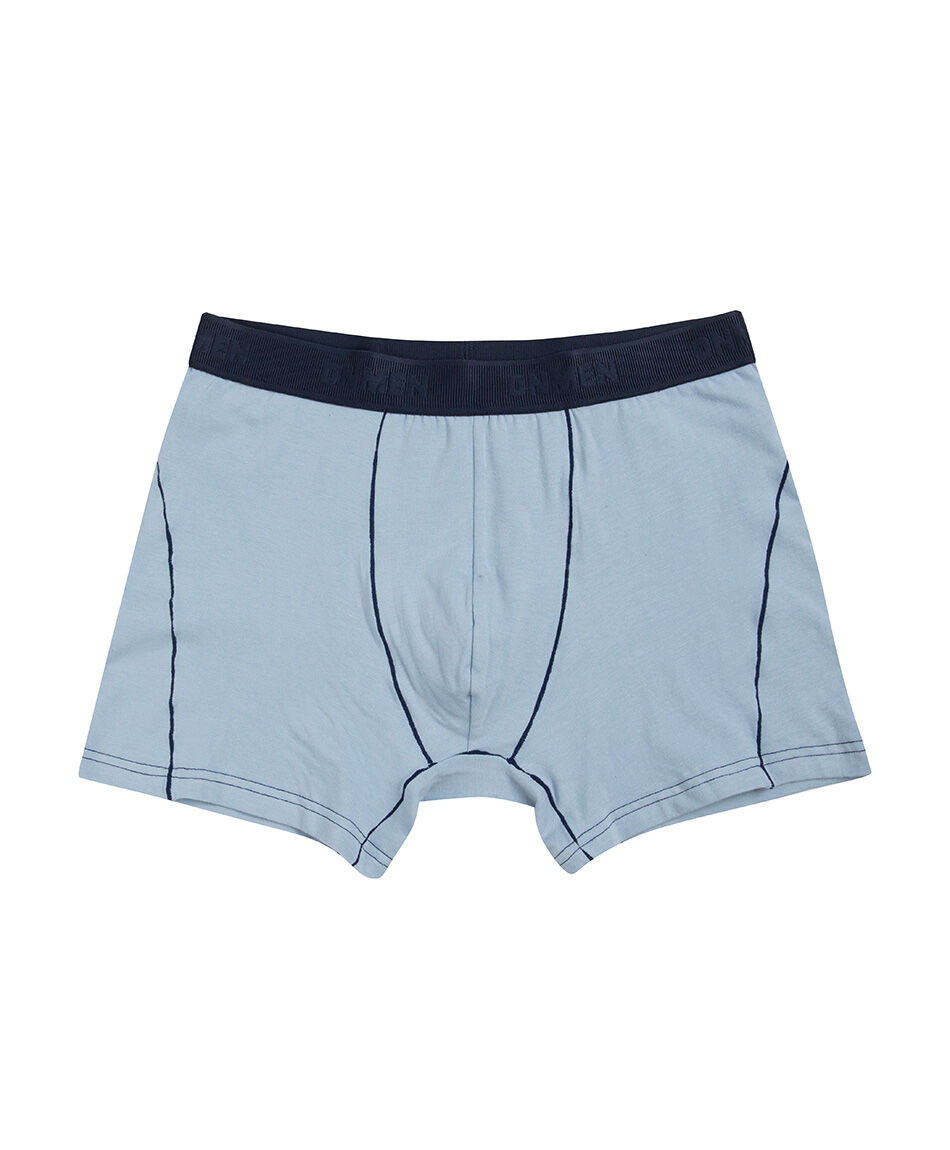 Pack 3 boxer hombre dise&ntilde;o azul