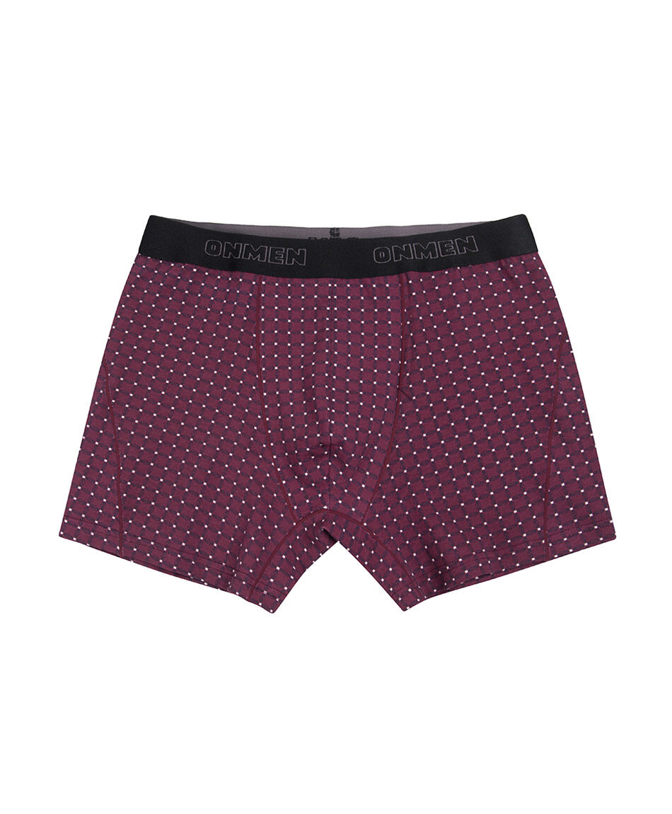 Pack 2 boxer hombre mini print