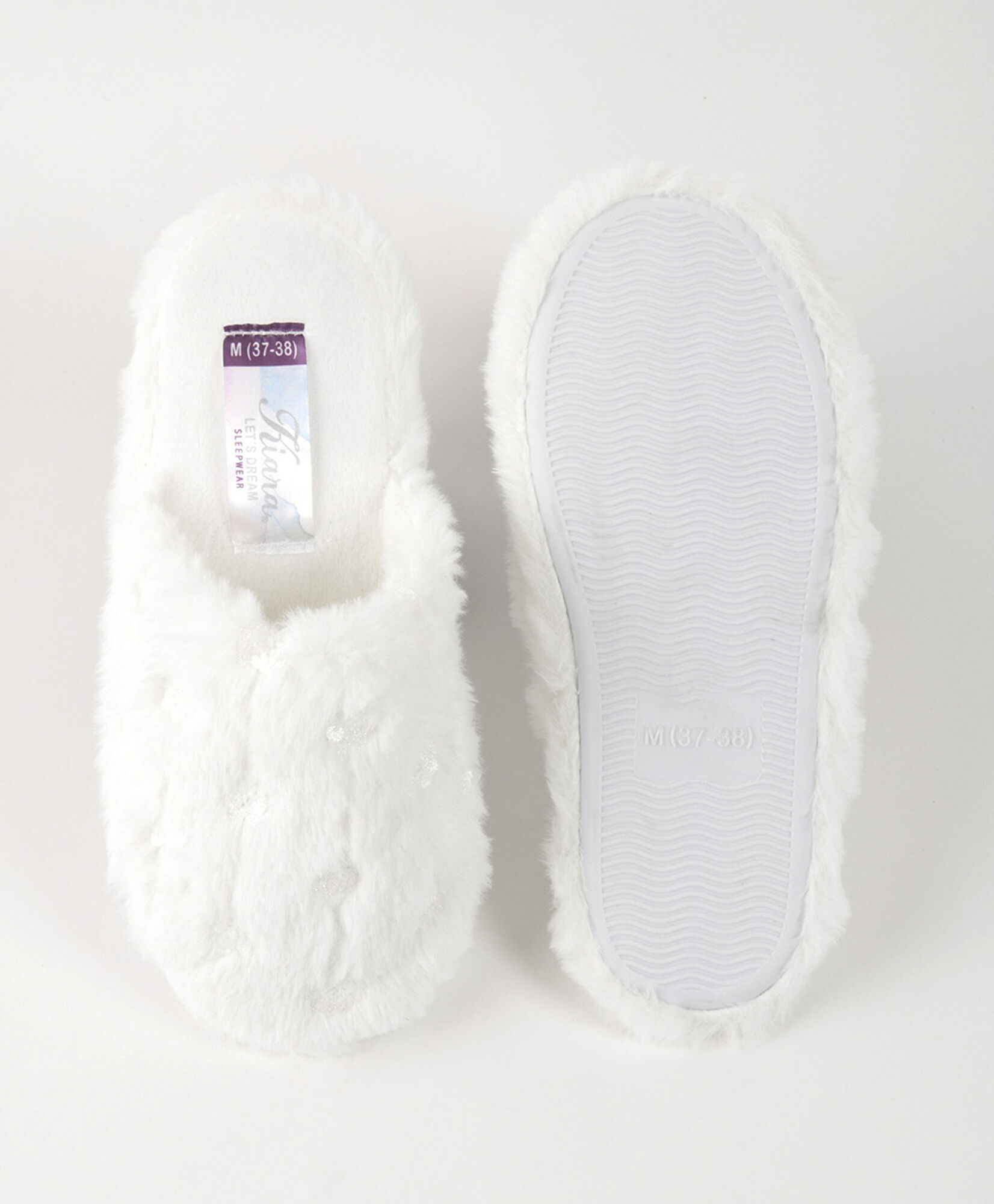 Pantuflas mujer brillante Pantuflas mujer brillante