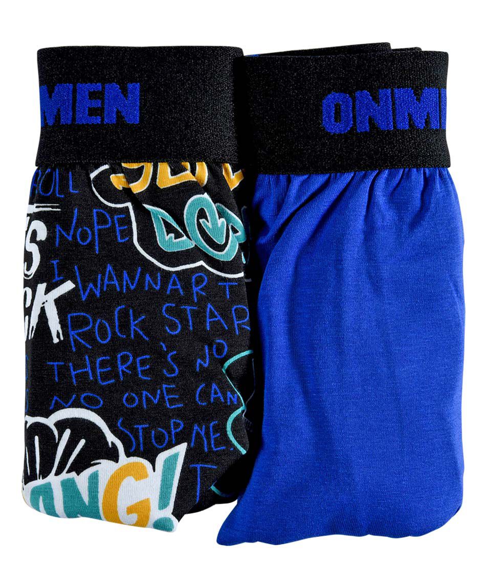 Pack 2 boxer estampado
