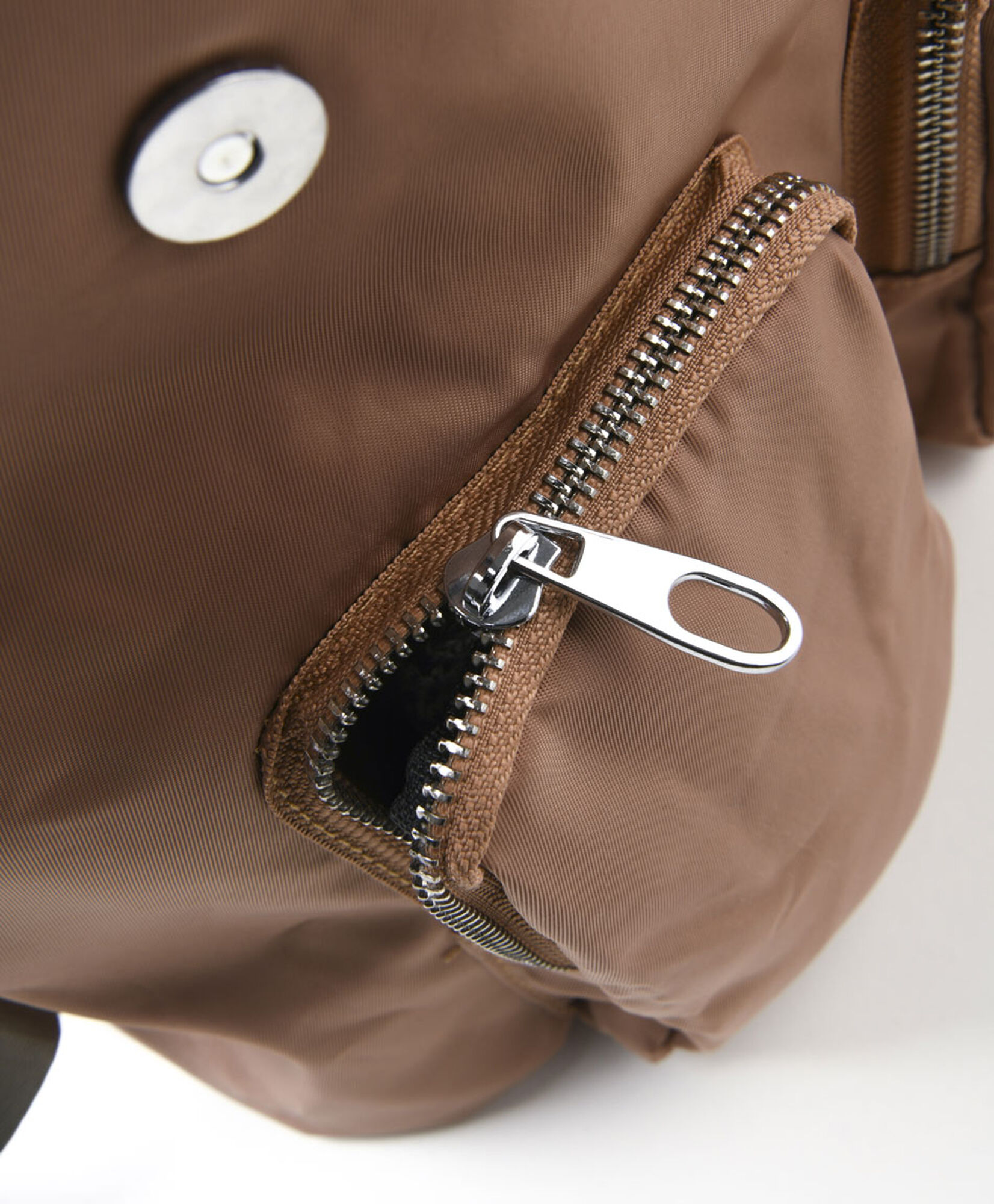 Mochila mujer bolsillos rosada Mochila mujer bolsillos rosada