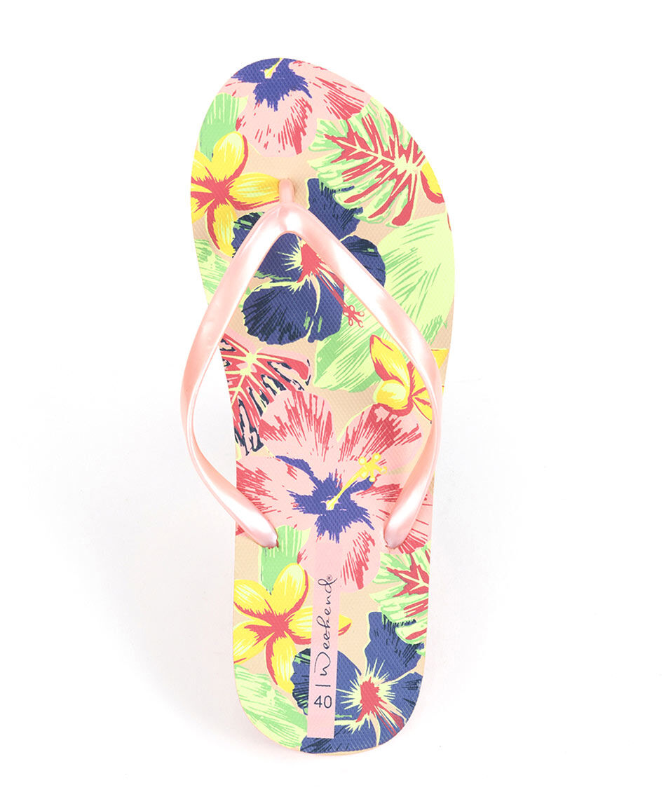 Hawaiana mujer floreada