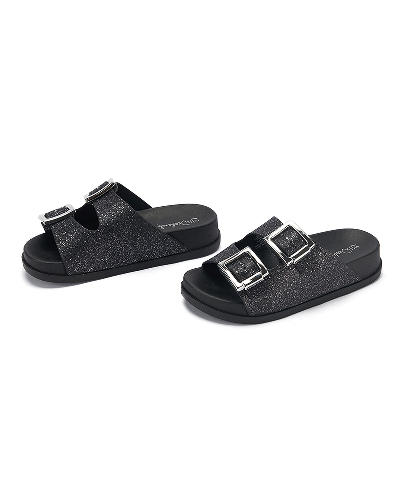 Sandalia mujer terraplen hebillas black Sandalia mujer terraplen hebillas black