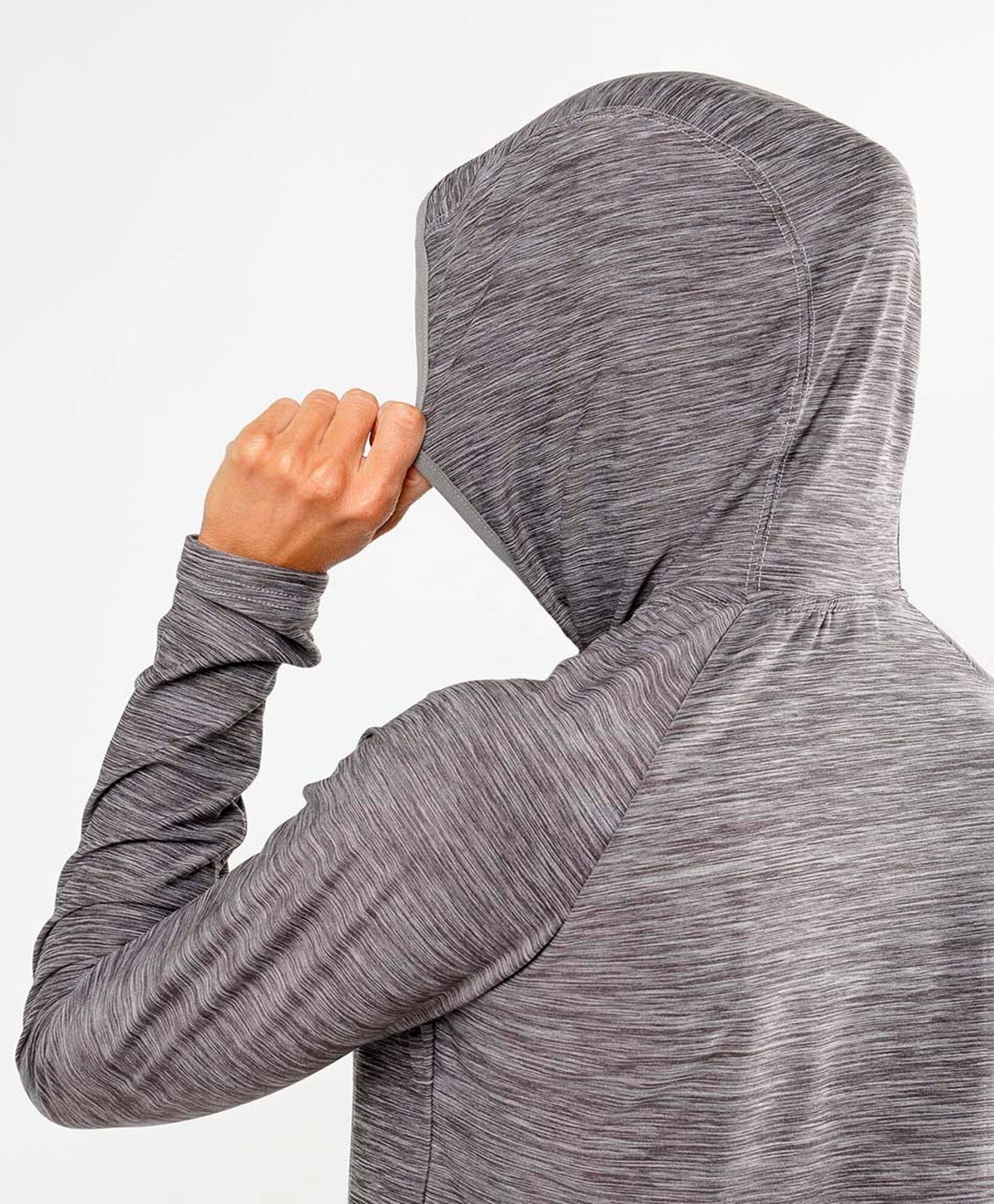 Polerón deportivo mujer melange Polerón deportivo mujer melange