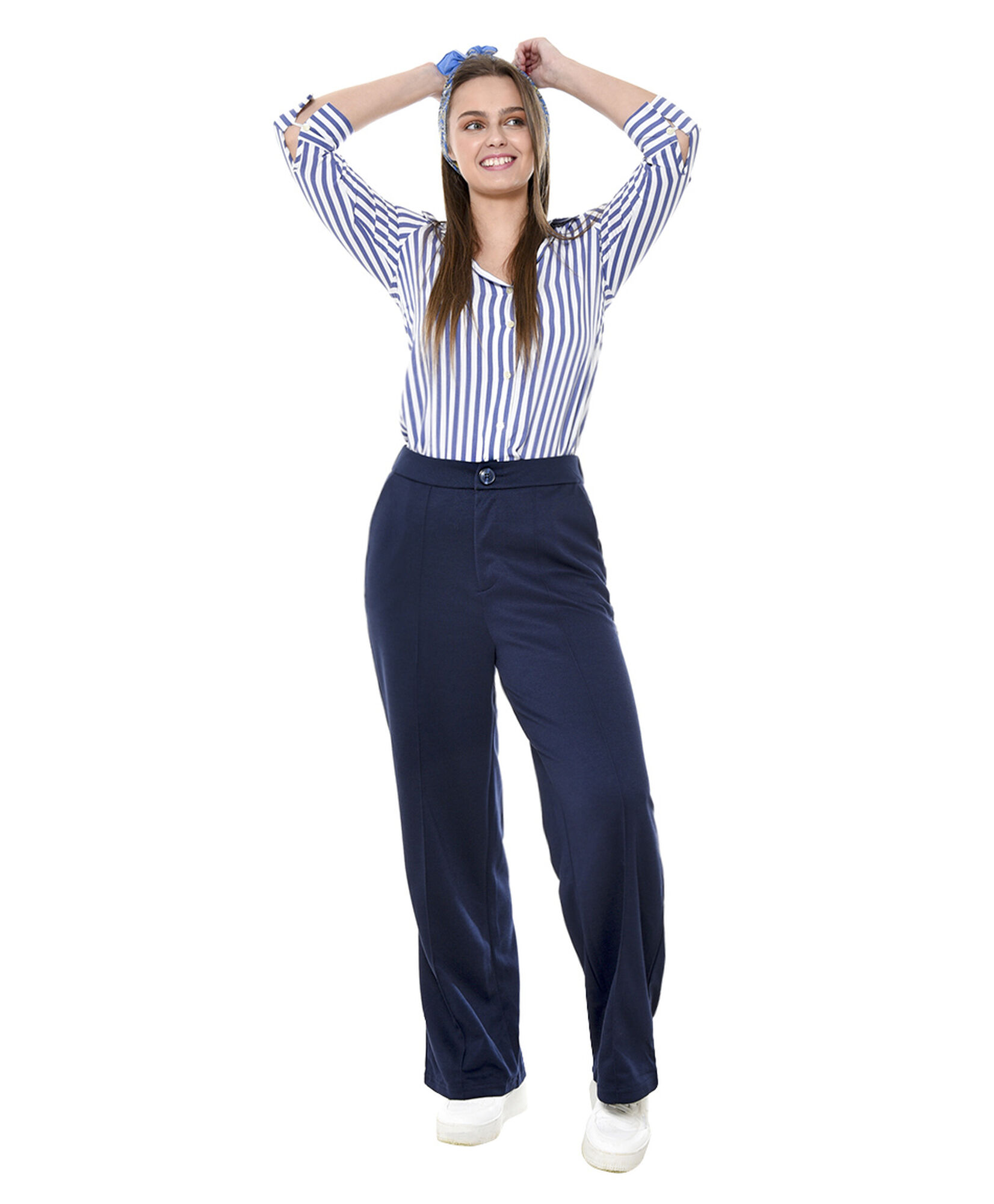 Pantalon jersey marine Pantalon jersey marine