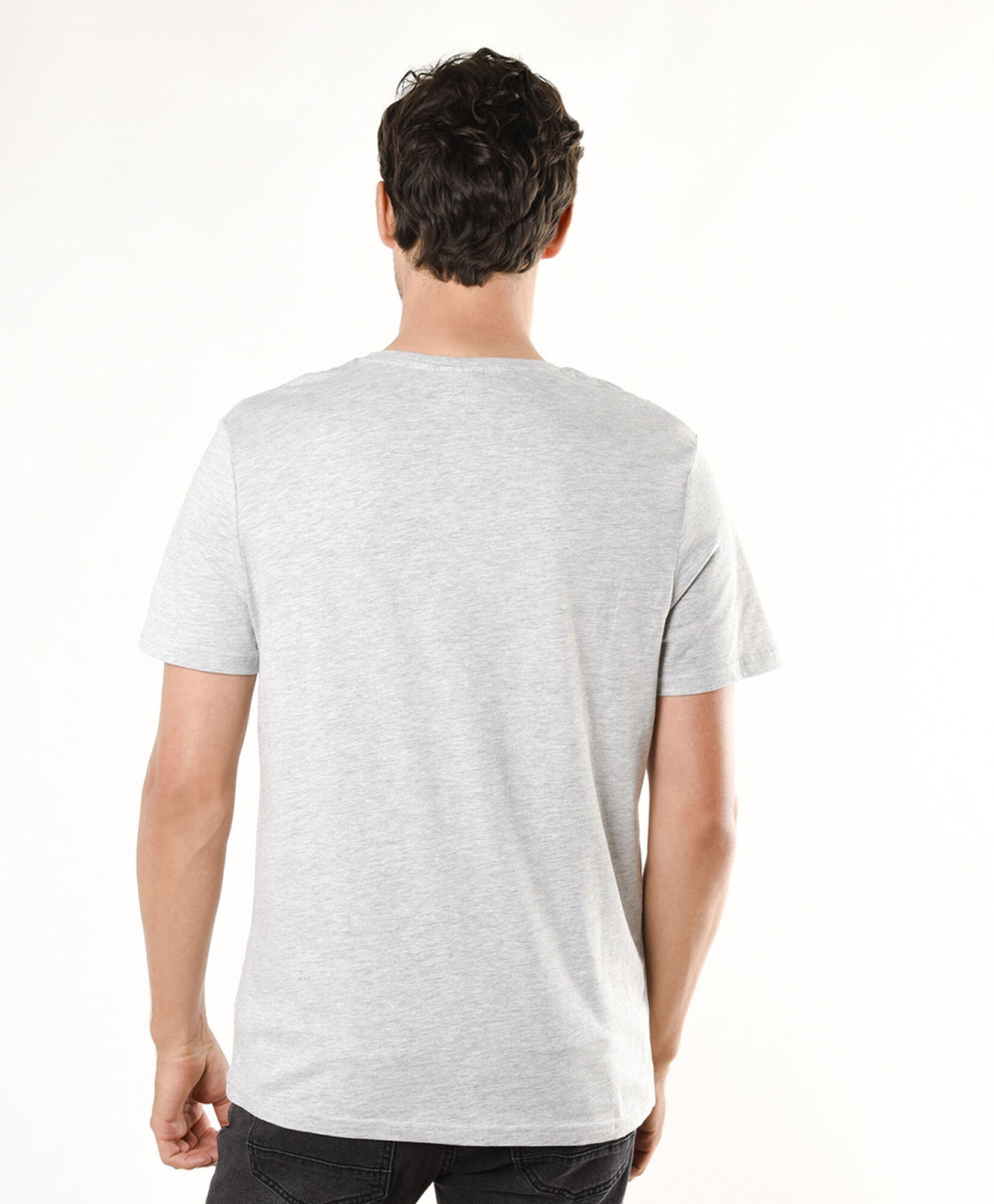Polera hombre líneas bolsillo Polera hombre líneas bolsillo