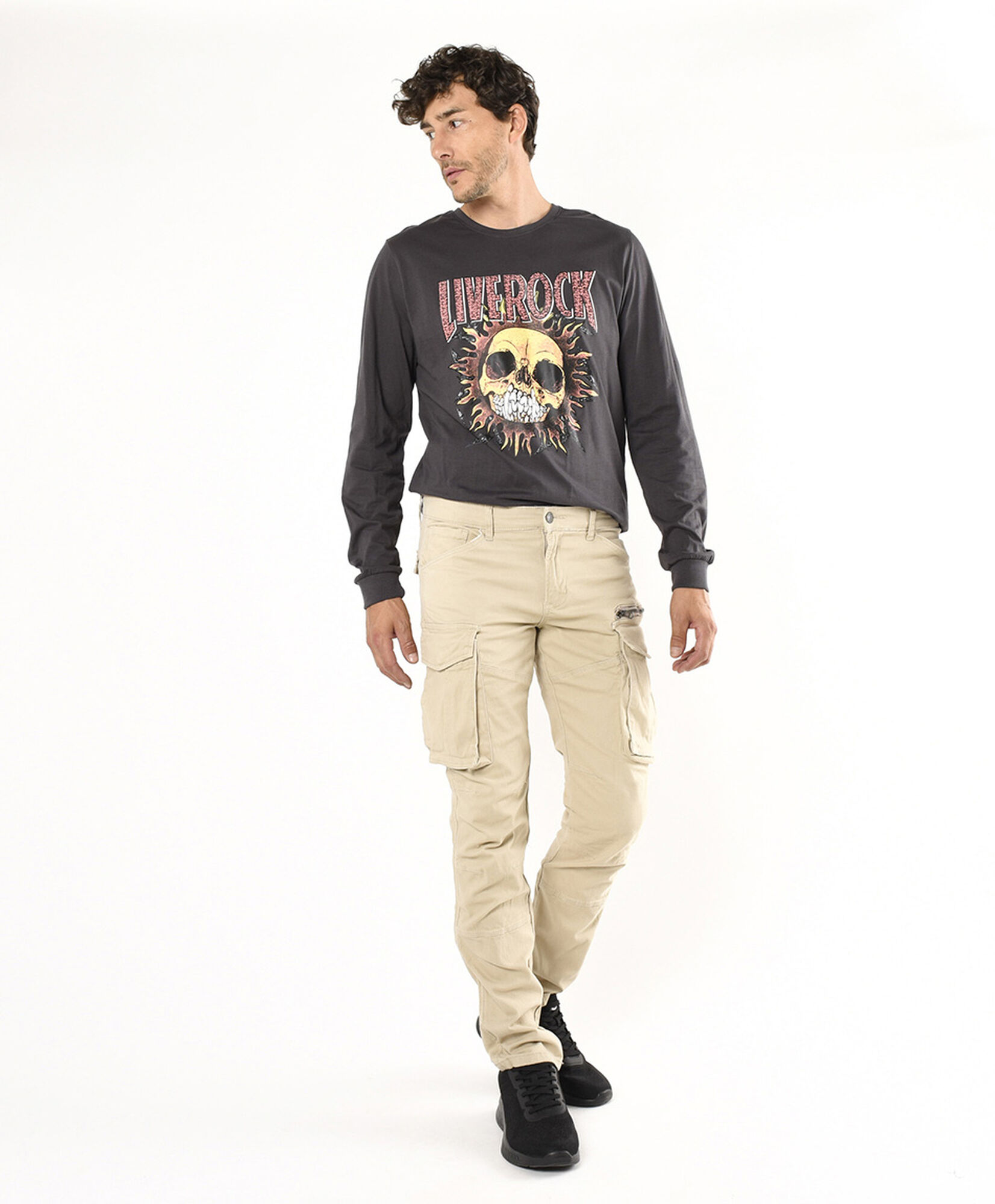 Pantalón hombre cargo colores Pantalón hombre cargo colores