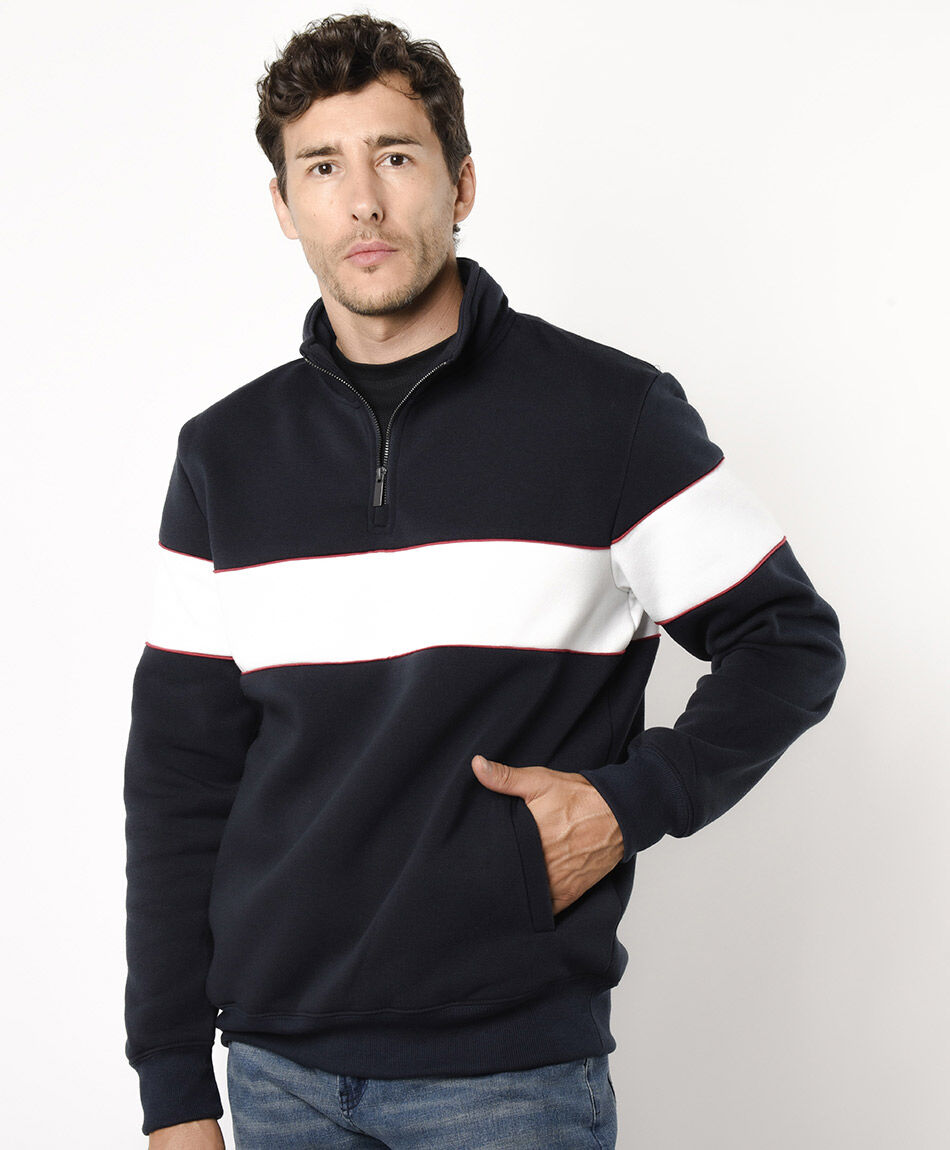 Poler&oacute;n hombre l&iacute;nea cierre medio